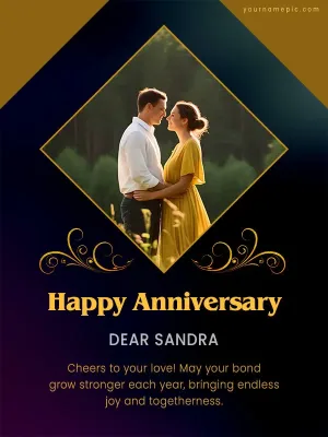 anniversary greeting card for your wife