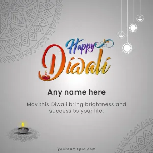 free online diwali card maker