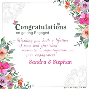 congratulations on your engagement wish greeting