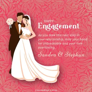 engagement greetings for unbreakable bond