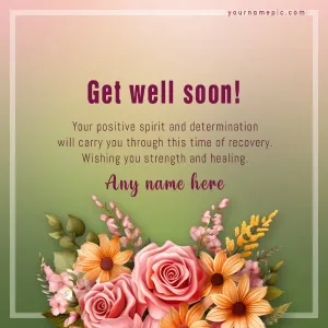 get well soon wish for strength and healing