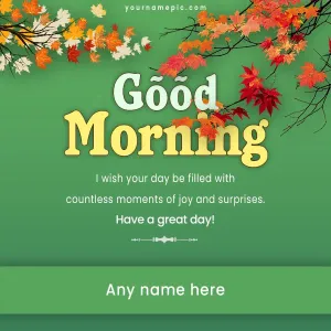 cherish the bond with best friend through morning greetings
