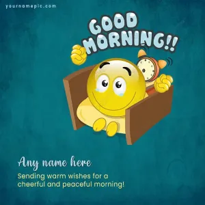 emoji themed good morning messages to bring smile