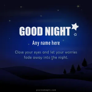 prayerful good night wish for beautiful sleep