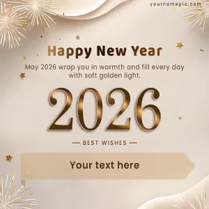 awesome new year wishes images with name