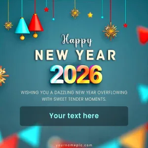 happy new year 2026 wishes with name