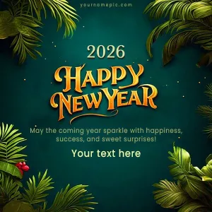 happy new year messages wishes 2026 with name