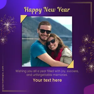 share happy new year 2025 greetings with photo