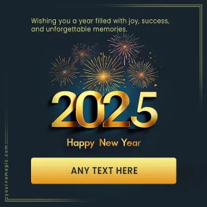 awesome new year wishes with name