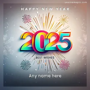 best new year wishes with name