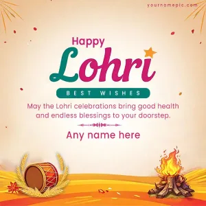lohri wishes greetings for loved ones with name