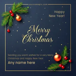 merry christmas and happy new year wishes