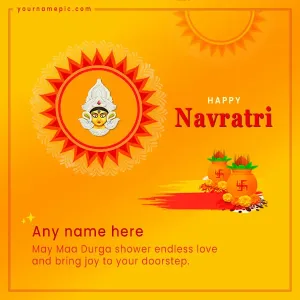 kalash sthapana navratri wish greetings