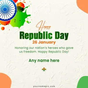 beautiful republic day wishes with name