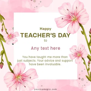 heartfelt teachers day messages