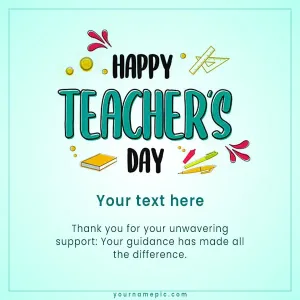 teachers day 2024 greeting card