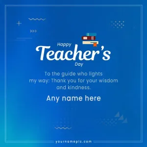 teachers day appreciation greeting