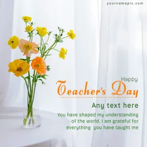 thoughtful teachers day wishing card