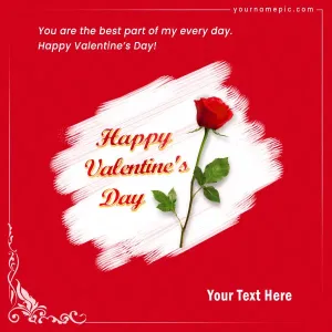 beautiful valentines day wishes with name