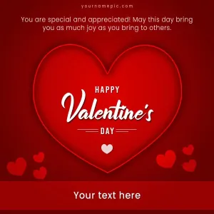 valentines day wishes for wife with name