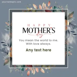 mothers day wishes